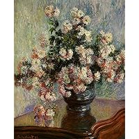 Amazon.co.jp: 20 絵画 菊 アンリ ファンタン ラトゥール 花の画家
